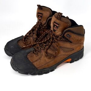 Wolverine Mens Hudson Steel Toe Work 6” Lace Up Leather Boots Mens Size 10M